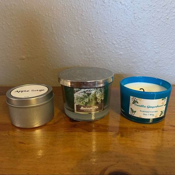 SOLD❗️Small Candles & Holders Bundle - Picture 6 of 8